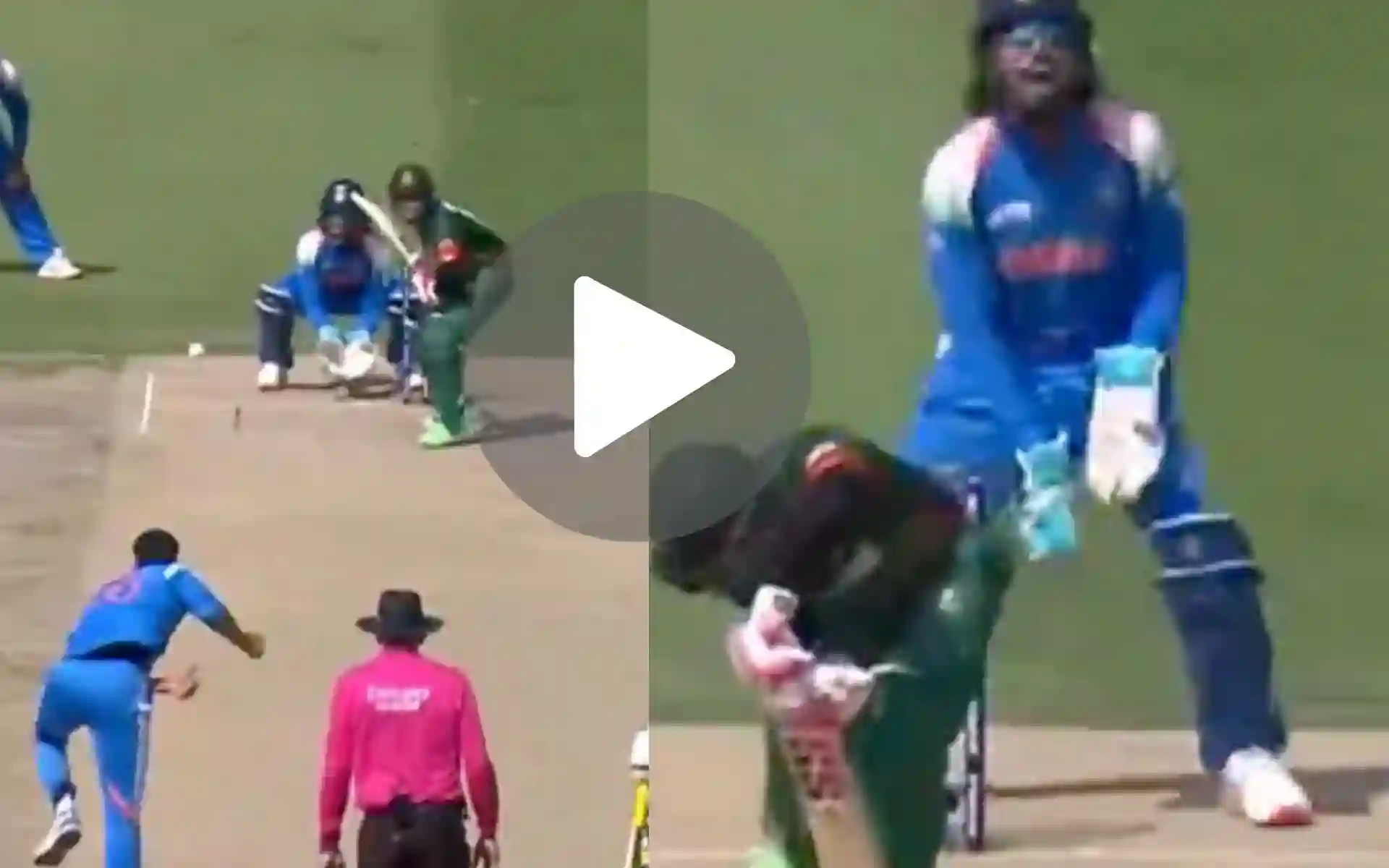 [Watch] Outrageous! Axar Patel's Magic Ball Knocks Mushfiqur For Golden Duck